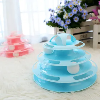 Cat Tracks Cat Toy, Fun Levels of Interactive Play, Circle Track with Moving Balls Satisfies Kitty’s Hunting, Exercising Needs
Cat Tracks Cat Toy, Fun Levels of Interactive Play, Circle Track with Moving Balls Satisfies Kitty’s Hunting, Exercising Needs
