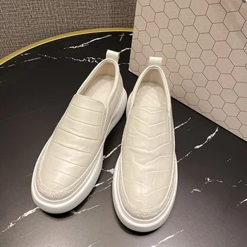 retro platform women shoes genuine leather 2020 new spring autumn round toe pumps wedges casual high heels ladies dress shoes 
retro platform women shoes genuine leather 2020 new spring autumn round toe pumps wedges casual high heels ladies dress shoes