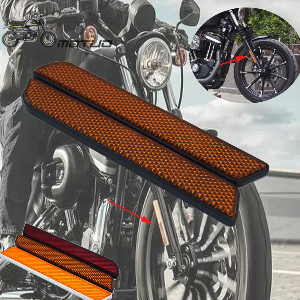 For Motorcycle Orange Front Fork Leg Reflective Strip Reflective Stripe Harley All Lower Leg Slider Dyna Softail Sportster FXD
For Motorcycle Orange Front Fork Leg Reflective Strip Reflective Stripe Harley All Lower Leg Slider Dyna Softail Sportster FXD