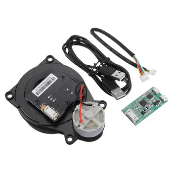 Laser Radar Scanner Sensor Detector Distance Detection Module 360 degree 8meter 5000 time/S for Robot Obstacle Avoidance
Laser Radar Scanner Sensor Detector Distance Detection Module 360 degree 8meter 5000 time/S for Robot Obstacle Avoidance
