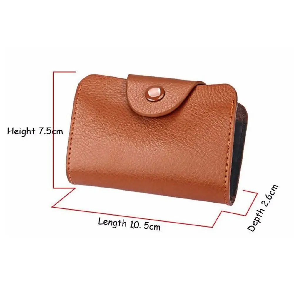 Aluminum Slim Wallet PU Leather Holder RFID Blocking Mini Metal Wallet Automatic Pop up ID Credit Card Coin Purse Drop Shipping