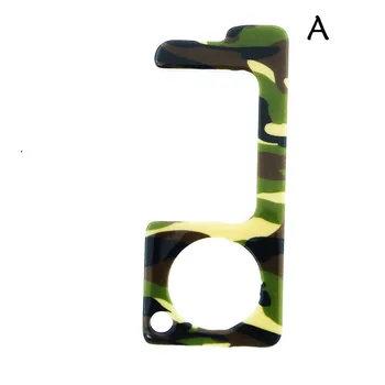 New Camouflage Banner Pattern Contactless Hand Brass Edc Door Opener Stylus Portable Press Elevator Tool
New Camouflage Banner Pattern Contactless Hand Brass Edc Door Opener Stylus Portable Press Elevator Tool