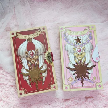 60pcs/set Anime Card Captor Sakura Action Figured Printed Paper Tarot Kullo The Clow Card Magic Notebook Card Cosplay Toy M4274
60pcs/set Anime Card Captor Sakura Action Figured Printed Paper Tarot Kullo The Clow Card Magic Notebook Card Cosplay Toy M4274