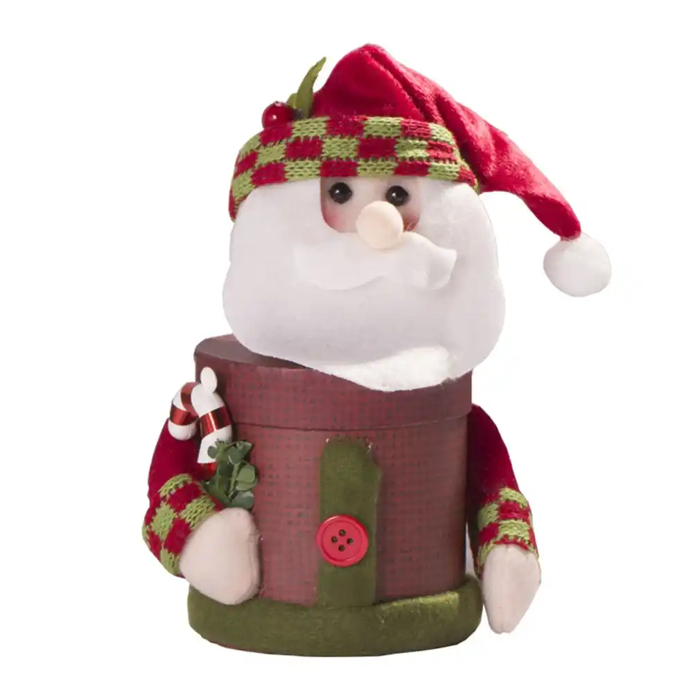jar novel creative santa snowman gift box candy box christmas
