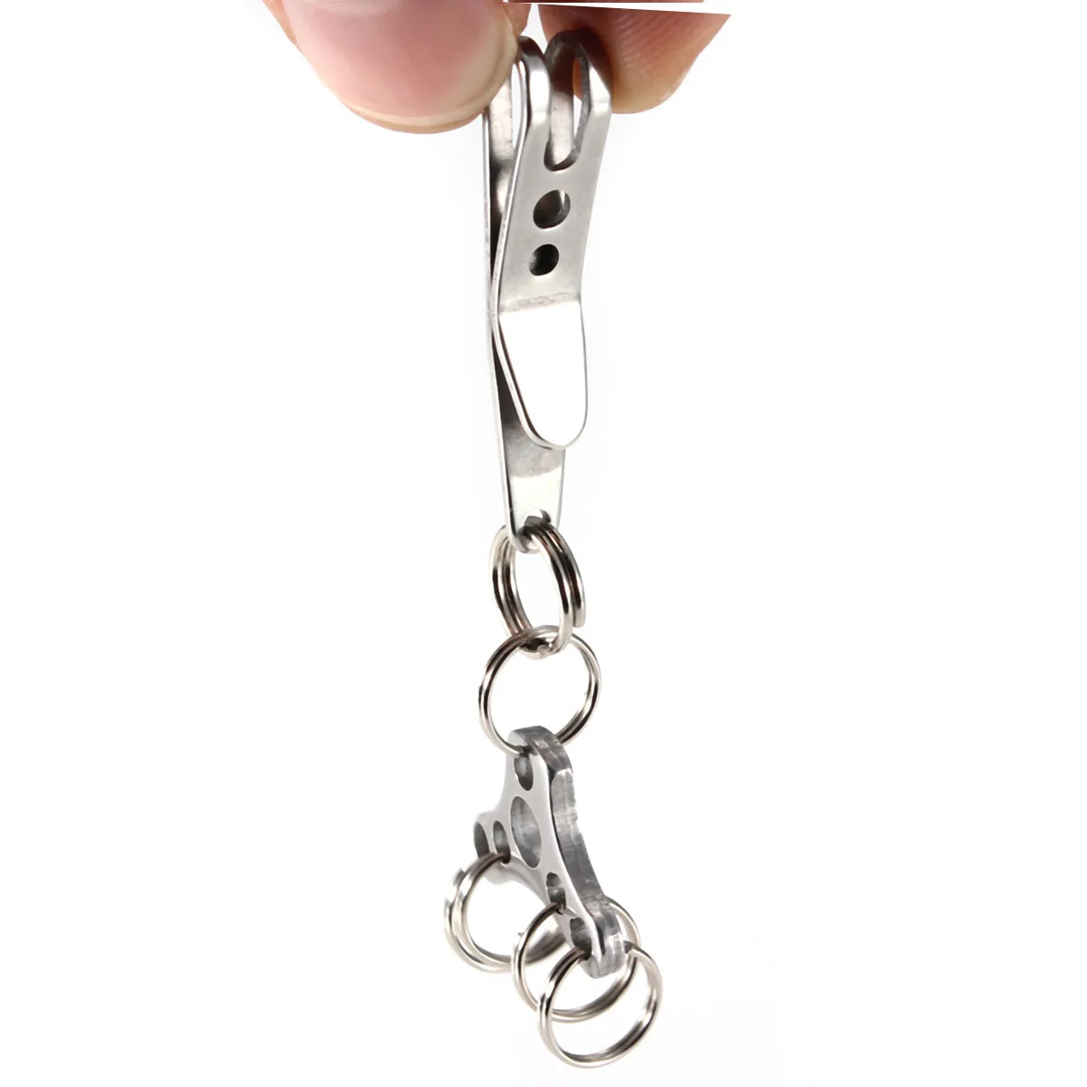 Outdoor Creative Mini Stainless Steel QuickDraw Buckle Wallet Multi-functional Tool Holders EDC Equipment Key Ring Storage Clip
Outdoor Creative Mini Stainless Steel QuickDraw Buckle Wallet Multi-functional Tool Holders EDC Equipment Key Ring Storage Clip