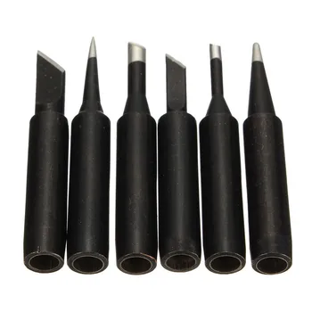 6Pcs Lead Free Soldering Iron Tip Kit 900M-T Series Welding Tips Soldering Tools for 936 Soldering ReWork Repair Station Tools
6Pcs Lead Free Soldering Iron Tip Kit 900M-T Series Welding Tips Soldering Tools for 936 Soldering ReWork Repair Station Tools