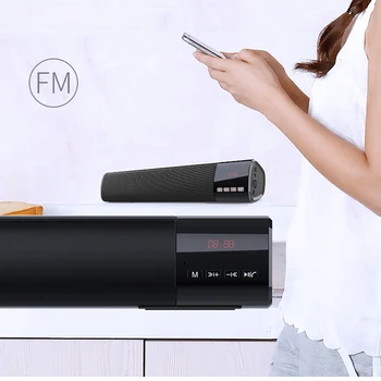 1200mAh C06 Smart Bluetooth 5.0 AUX Input Speaker Mobile Computer Stereo Sound Bar TF FM USB Portable Speaker
1200mAh C06 Smart Bluetooth 5.0 AUX Input Speaker Mobile Computer Stereo Sound Bar TF FM USB Portable Speaker