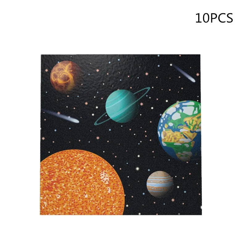 10pcs Outer Space Solar System Planet Galaxy Party 10 Guest Kids Birthday Party Disposable Tableware Paper Plates Cups Napkins
10pcs Outer Space Solar System Planet Galaxy Party 10 Guest Kids Birthday Party Disposable Tableware Paper Plates Cups Napkins