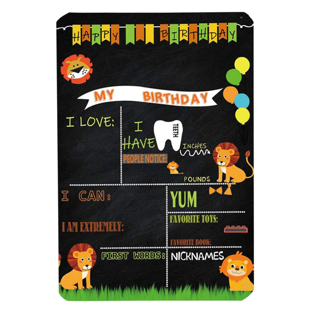 2019 New Cute little Bear Chalkboard Style Baby Birthday Record Decoration Sign 8''x 12'' dropshipping
2019 New Cute little Bear Chalkboard Style Baby Birthday Record Decoration Sign 8''x 12'' dropshipping