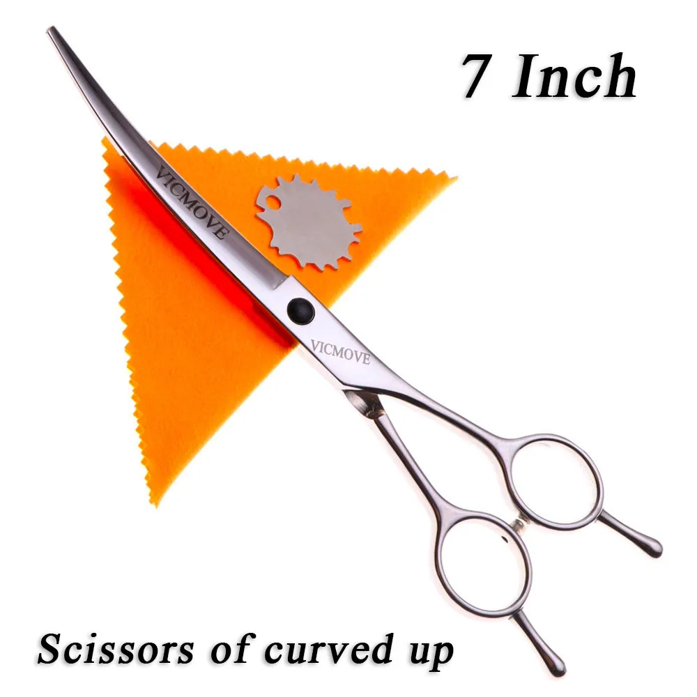 7 Inch Hairdressing Scissors Professional Pet Grooming Curved Scissors Salon Barber Hair Shears for Dogs and Animal
7 Inch Hairdressing Scissors Professional Pet Grooming Curved Scissors Salon Barber Hair Shears for Dogs and Animal