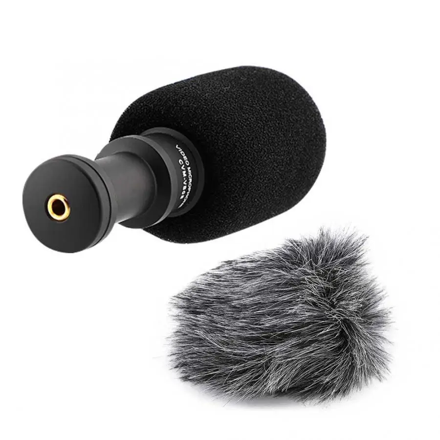 Микрофон COMICA Студийный микрофон с защитой от ветра для смартфонов iPhone и Samsung |