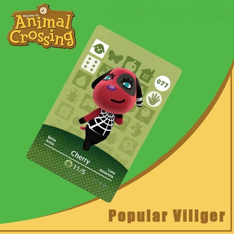 077 Cherry Amiibo Card Animal Crossing Series Animal Crossing New Horizons Amiibo Card Work for Ns Switch Games Nfc Card
077 Cherry Amiibo Card Animal Crossing Series Animal Crossing New Horizons Amiibo Card Work for Ns Switch Games Nfc Card
