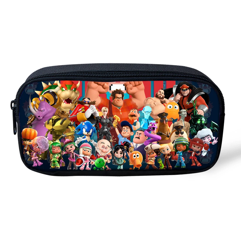 HaoYun Wreck-It Ralph Pattern Boys School Large Capacity Pencil Boxes Cartoon Kids Pencil Bag Fashion Custom Women Make up Bags
HaoYun Wreck-It Ralph Pattern Boys School Large Capacity Pencil Boxes Cartoon Kids Pencil Bag Fashion Custom Women Make up Bags