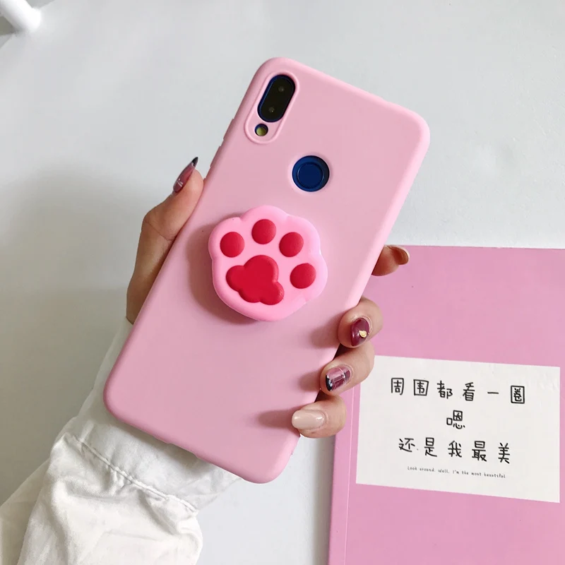 Cat claw folding bracket TPU soft shell For samsung S10 S9 S8 S7 Plus Candy Solid Color Slim Phone CaseJ8 J7 J6 J4 J2 phone case
Cat claw folding bracket TPU soft shell For samsung S10 S9 S8 S7 Plus Candy Solid Color Slim Phone CaseJ8 J7 J6 J4 J2 phone case