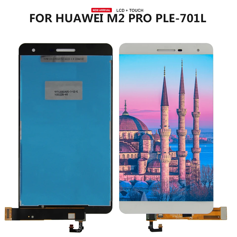 7 0 ''ЖК дисплей для MediaPad M2 Lite / T2 Pro PLE 701L 703L ЖК + кодирующий преобразователь