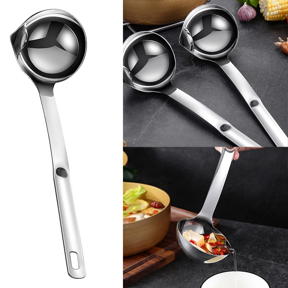 Stainless Steel Oil Soup Separation Spoon Filter Grease Colander Soup Spoon Separation Oil Cooking Kitchen Accessories Gadgets
Stainless Steel Oil Soup Separation Spoon Filter Grease Colander Soup Spoon Separation Oil Cooking Kitchen Accessories Gadgets