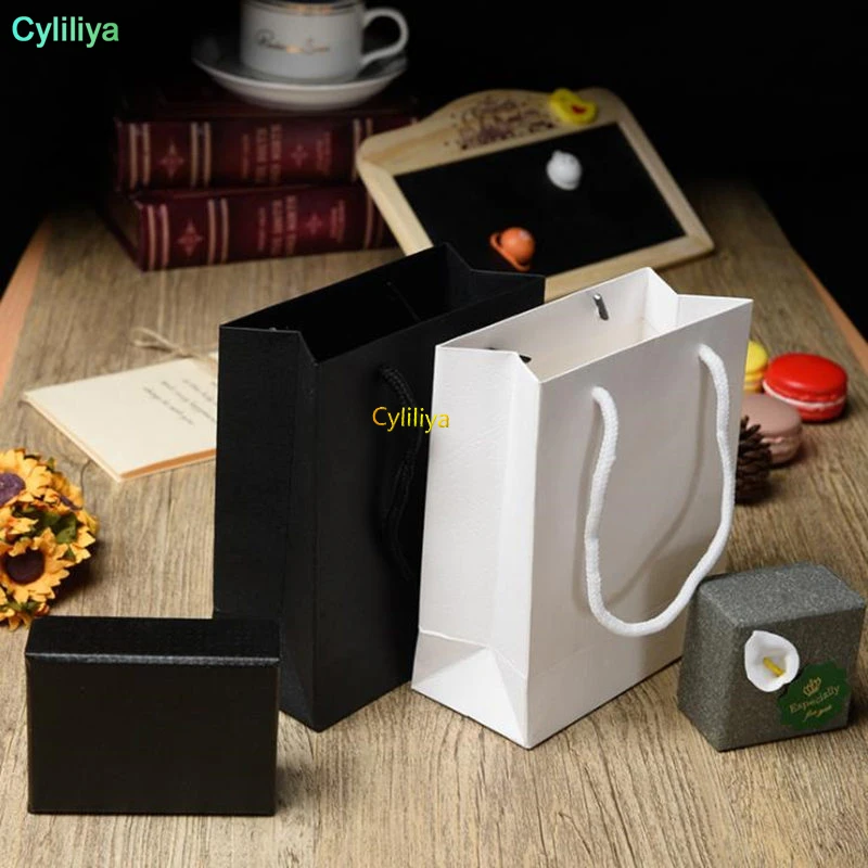 200pcs paper bag with handle wedding party favor paper gift b