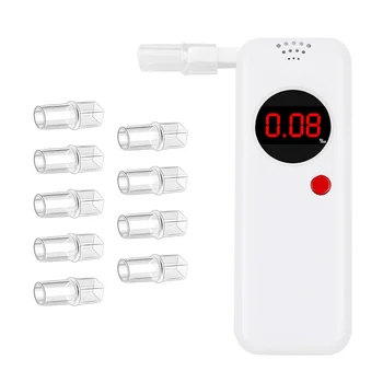 LAMJAD AD6000NS Alcohol Tester Digital Alcohol Detector Breathalyzer Police Alcotester Backlight Display with manual
LAMJAD AD6000NS Alcohol Tester Digital Alcohol Detector Breathalyzer Police Alcotester Backlight Display with manual