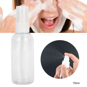 10Pcs Spray Bottle Transparent Press Type Portable Spray Bottle Liquid Storage Travel Bottle 60ml Empty Cosmetic Containers
10Pcs Spray Bottle Transparent Press Type Portable Spray Bottle Liquid Storage Travel Bottle 60ml Empty Cosmetic Containers
