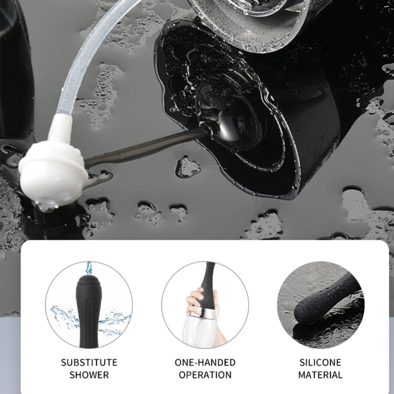 Silicone Enema Bulb Douche with Back-Flow Prevention for Colon Cleansing Cleaner Douche for Men Women M68E
Silicone Enema Bulb Douche with Back-Flow Prevention for Colon Cleansing Cleaner Douche for Men Women M68E