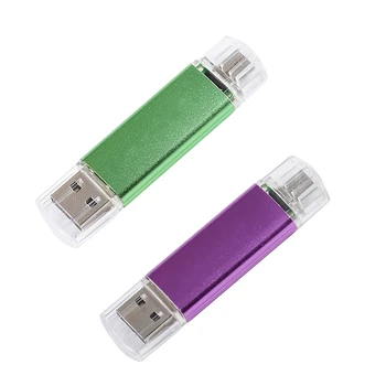 2x 32Gb Colorful Metal Case USB 3.0 Flash Drive Otg Pendrive Micro-USB Stick Green & Purple
2x 32Gb Colorful Metal Case USB 3.0 Flash Drive Otg Pendrive Micro-USB Stick Green & Purple