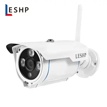 LESHP 1.0MP WIFI Wireless Bullet Security IP Camera Outdoor Waterproof Support Night Vision Motion Detection Smart Alarm Camera
LESHP 1.0MP WIFI Wireless Bullet Security IP Camera Outdoor Waterproof Support Night Vision Motion Detection Smart Alarm Camera