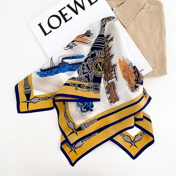 New 100% Pure Silk Scarf 2020 Hot Women Pashmina Foulard Square Small Headband Fashion Print Neckerchief Scarves Bandana Hijab
New 100% Pure Silk Scarf 2020 Hot Women Pashmina Foulard Square Small Headband Fashion Print Neckerchief Scarves Bandana Hijab