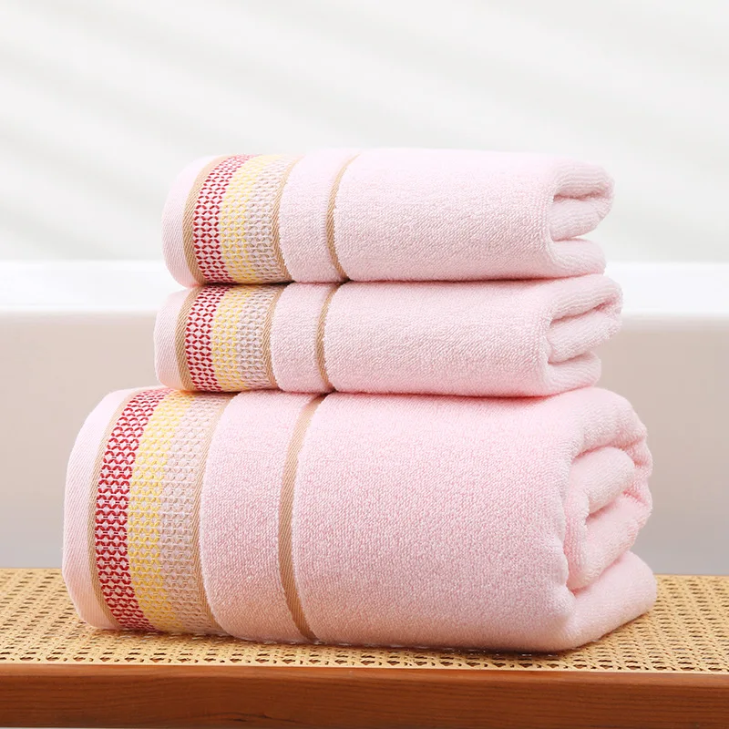 New Style Towel Rainbow Net Large Towels Bathroom Set for Kids Girls Women Soft Simple Face Bath Swim Beach Towel Set Pink of 3
New Style Towel Rainbow Net Large Towels Bathroom Set for Kids Girls Women Soft Simple Face Bath Swim Beach Towel Set Pink of 3