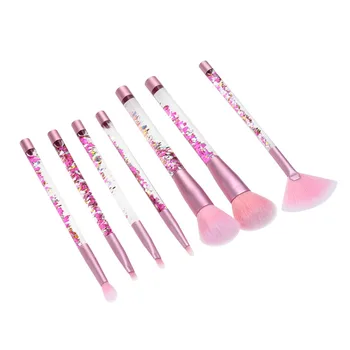 7pcs Transparent Crystal Sequins Makeup Brush Set with Rhinestone Handle Cosmetic Brushes Kit Make up Tool Toiletry Kit Cosmetic
7pcs Transparent Crystal Sequins Makeup Brush Set with Rhinestone Handle Cosmetic Brushes Kit Make up Tool Toiletry Kit Cosmetic