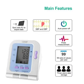 Digital Wrist Blood Pressure Monitor Pulse Rate Heart Beat Rate Meter Device Medical Equipment Tonometer BP Sphygmomanometer
Digital Wrist Blood Pressure Monitor Pulse Rate Heart Beat Rate Meter Device Medical Equipment Tonometer BP Sphygmomanometer