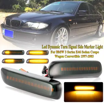 2PCS For BMW 3 Series E46 Sedan Led Dynamic Turn Signal Light Side Fender Marker Sequential Blinker Lamp
2PCS For BMW 3 Series E46 Sedan Led Dynamic Turn Signal Light Side Fender Marker Sequential Blinker Lamp