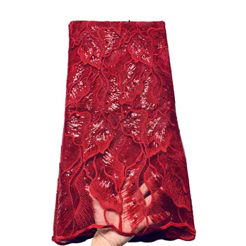 African Lace Fabric 5 yards High Quality Guipure Lace Tulle French Embroidered Mesh Lace Fabric f200317
African Lace Fabric 5 yards High Quality Guipure Lace Tulle French Embroidered Mesh Lace Fabric f200317