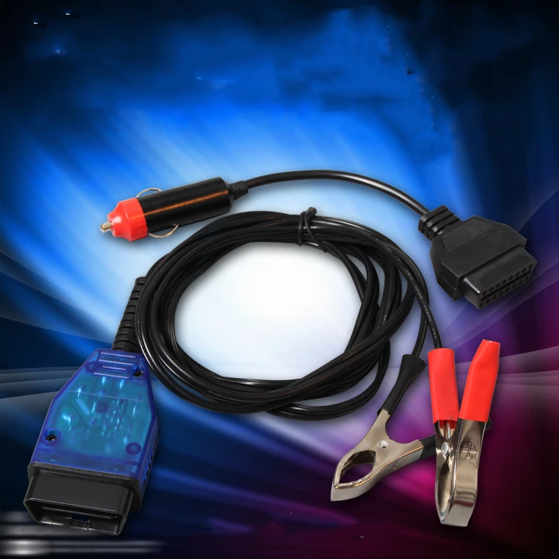 Electric Car Battery Replacing Tool Computer Memory Saver OBD2 Battery Replacing Tools with Cigarette Lighter Interface
Electric Car Battery Replacing Tool Computer Memory Saver OBD2 Battery Replacing Tools with Cigarette Lighter Interface
