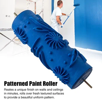 Patterned Paint Roller Hand Tool Flower Leaves Accessory Home Wall Decoration Patterned Paint Roller
Patterned Paint Roller Hand Tool Flower Leaves Accessory Home Wall Decoration Patterned Paint Roller