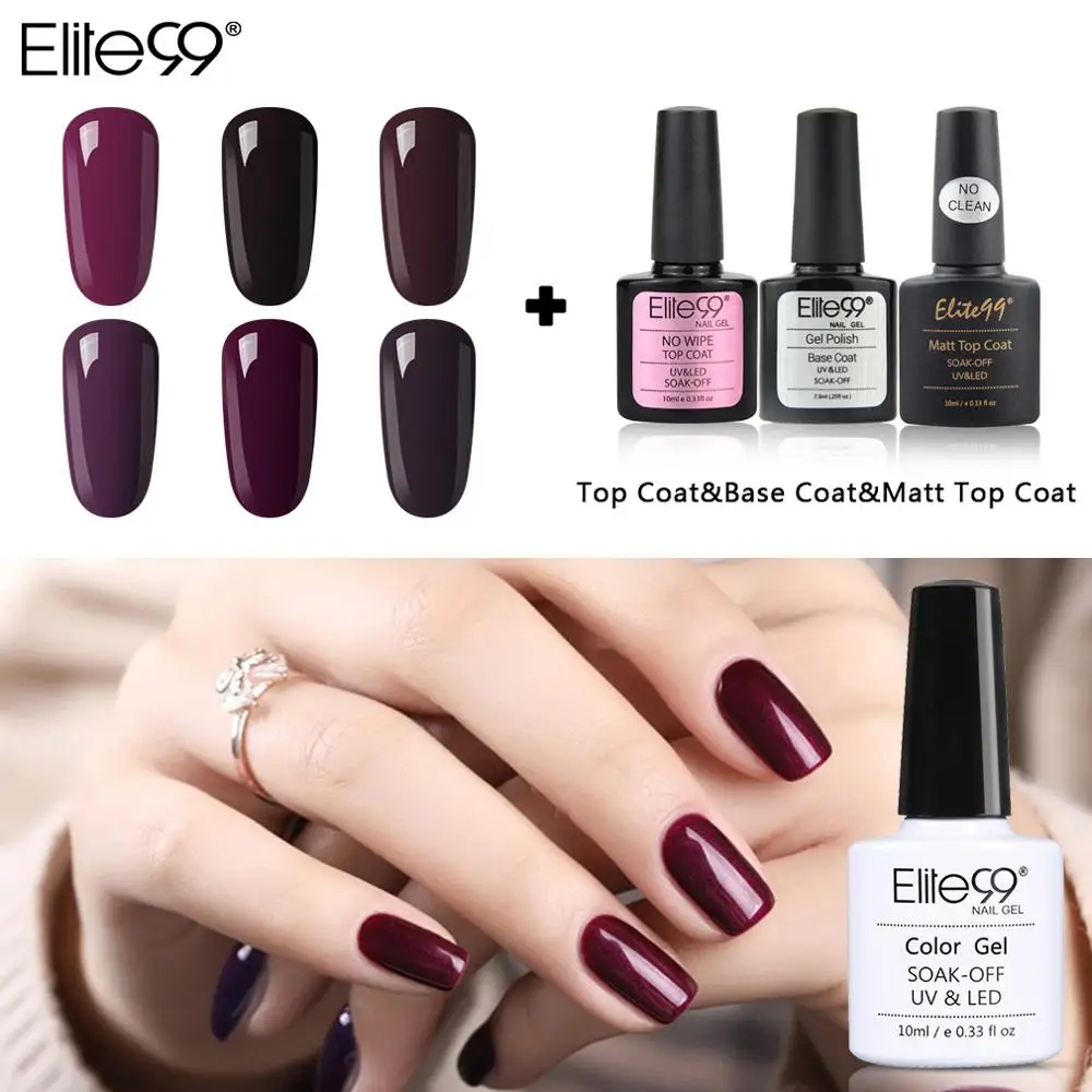 Elite99 Gel Polish Set 9pcs/set Nail Art Design Manicure Soak Off Enamel Gel Polish UV Gel Nail Polish Lacquer Varnish
Elite99 Gel Polish Set 9pcs/set Nail Art Design Manicure Soak Off Enamel Gel Polish UV Gel Nail Polish Lacquer Varnish