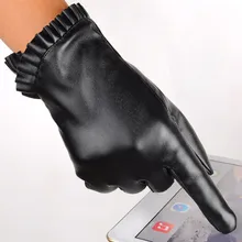 Nowości Thermal Touch Screen czarne rękawiczki rękawiczki damskie ciepły narciarski ocieplacz na zimę aksamit za pomocą telefonu do jazdy na rowerze rękawice biegowe(China)