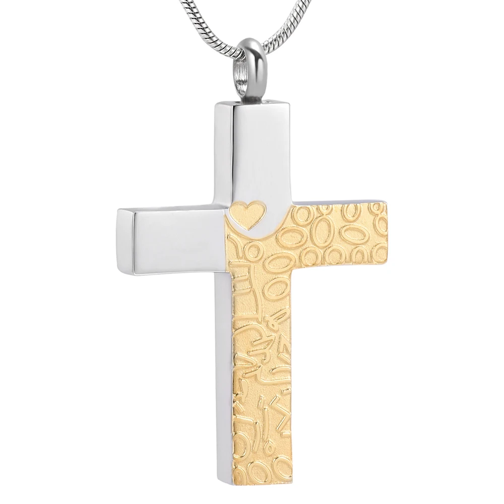 Stainless Steel Cross Cremation Jewelry For Ashes Pendant Keepsake Necklace For Men Memorial Ashes Jewelry Retail/Wholesale
Stainless Steel Cross Cremation Jewelry For Ashes Pendant Keepsake Necklace For Men Memorial Ashes Jewelry Retail/Wholesale