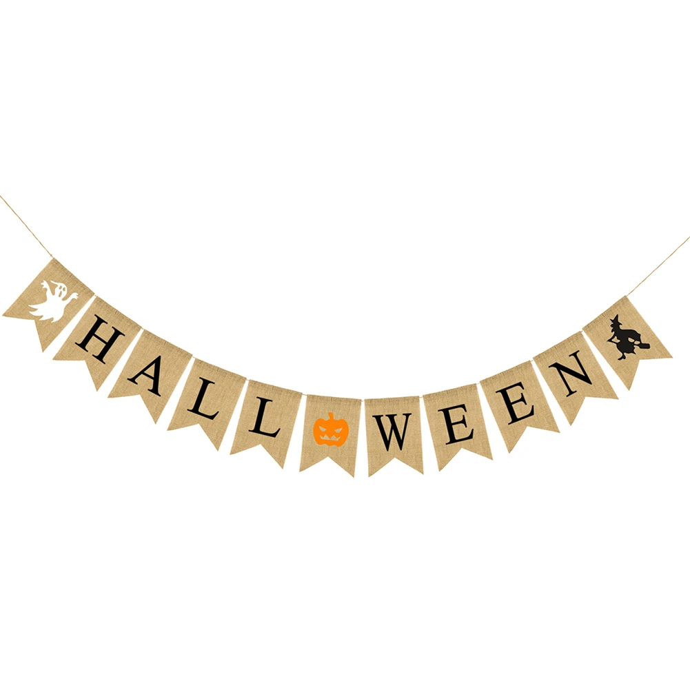 Party Decor Banner Festival Linen Flag Happy Halloween Letters DIY Witcher Home Hanging Bunting Holiday Ceiling Garland
Party Decor Banner Festival Linen Flag Happy Halloween Letters DIY Witcher Home Hanging Bunting Holiday Ceiling Garland