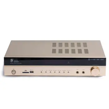 4.0 Bluetooth USB SD fiber coaxial lossless AC-3 decoding input 5.1 surround sound home theater amplifier
4.0 Bluetooth USB SD fiber coaxial lossless AC-3 decoding input 5.1 surround sound home theater amplifier