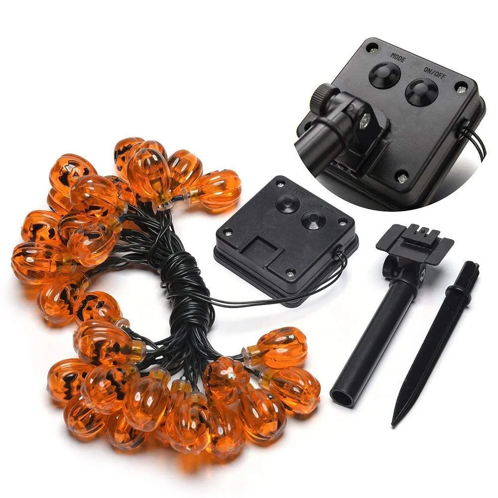 LED Solar Fence Light 30 Head Solar Pumpkin Lamp Christmas Party Decorative Lights Halloween Holiday Lights
LED Solar Fence Light 30 Head Solar Pumpkin Lamp Christmas Party Decorative Lights Halloween Holiday Lights