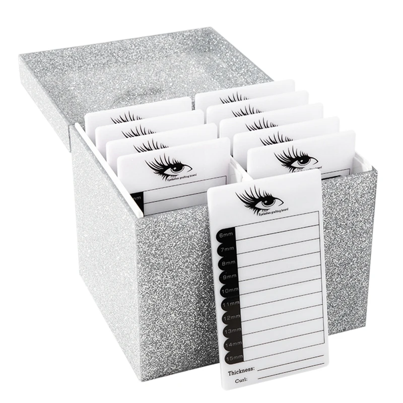 Eyelash Extension Storage Box 10 Layers Glitter False Eyelash Makeup Organizer Eyelashes Glue Display Holder Case Cosmetic Tool
Eyelash Extension Storage Box 10 Layers Glitter False Eyelash Makeup Organizer Eyelashes Glue Display Holder Case Cosmetic Tool