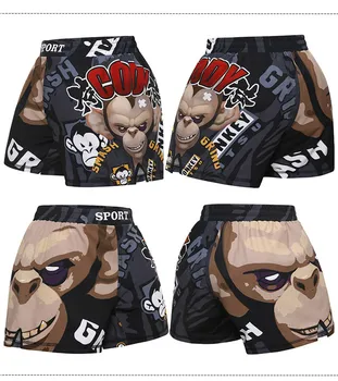 Children MMA Muay Thai Shorts Kids Boxing Shorts Bjj Boys Kickboxing Fight Grappling Shorts Mma 3D Print Fight Sprots Shorts Boy
Children MMA Muay Thai Shorts Kids Boxing Shorts Bjj Boys Kickboxing Fight Grappling Shorts Mma 3D Print Fight Sprots Shorts Boy