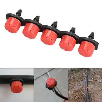 100pcs 1/4 Inch Adjustable Micro Flow Dripper Drip Head Water Dropper Seedling irrigation, fruit tree drip irrigation Garden
100pcs 1/4 Inch Adjustable Micro Flow Dripper Drip Head Water Dropper Seedling irrigation, fruit tree drip irrigation Garden