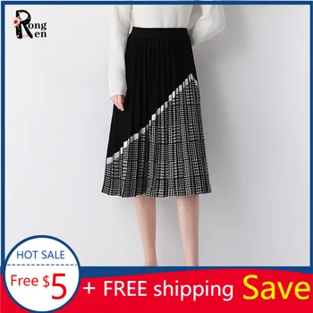 High Waist Pleated Skirt Autumn Winter Knitted Long Skirt Femele Elegant Sweater Black Mini Skirt A Line Mini Korean Fashion
High Waist Pleated Skirt Autumn Winter Knitted Long Skirt Femele Elegant Sweater Black Mini Skirt A Line Mini Korean Fashion