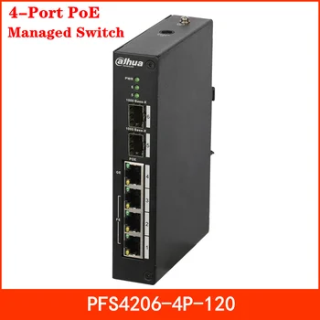 Original Dahua 4-Port PoE Managed Switch Industrial Wide Temperature Design PFS4206-4P-120
Original Dahua 4-Port PoE Managed Switch Industrial Wide Temperature Design PFS4206-4P-120
