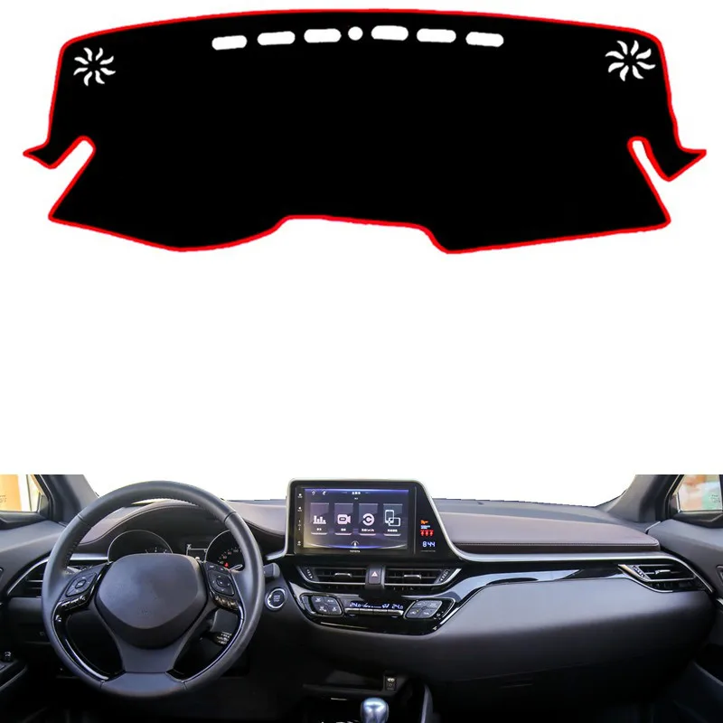 For Toyota C-HR CHR 2016 2017 2018 Car Dashboard Cover Mat Pad Sun Shade Instrument Protective Covers Carpet Styling Accessories
For Toyota C-HR CHR 2016 2017 2018 Car Dashboard Cover Mat Pad Sun Shade Instrument Protective Covers Carpet Styling Accessories