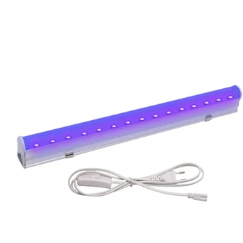 T5 LED UV Light UV LED Curing Light UV Glue Solidification Ultraviolet for Lighting and Disinfectionv EU Plug
T5 LED UV Light UV LED Curing Light UV Glue Solidification Ultraviolet for Lighting and Disinfectionv EU Plug