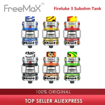 New Original Freemax Fireluke 3 Subohm Tank 3ml Capacity & 0.15ohm/0.2ohm Coil Atomizer for Freemax Maxus 100W TC Kit Vs Zeus X
New Original Freemax Fireluke 3 Subohm Tank 3ml Capacity & 0.15ohm/0.2ohm Coil Atomizer for Freemax Maxus 100W TC Kit Vs Zeus X