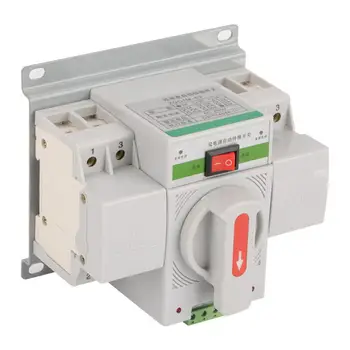 1pc 220V 63A 2P Mini Dual Power Automatic Transfer Switch Circuit Breaker Rotary Switch
1pc 220V 63A 2P Mini Dual Power Automatic Transfer Switch Circuit Breaker Rotary Switch