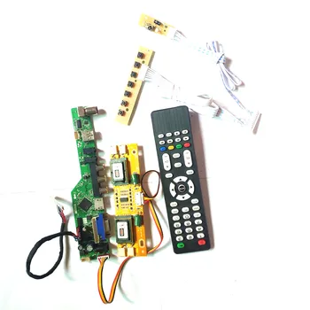For LM190E08-TLG3/TLG5 T.V53 controller board LCD display panel VGA HDMI AV USB RF Remote+Inverter+keyboard 4CCFL 30Pin LVDS Kit
For LM190E08-TLG3/TLG5 T.V53 controller board LCD display panel VGA HDMI AV USB RF Remote+Inverter+keyboard 4CCFL 30Pin LVDS Kit